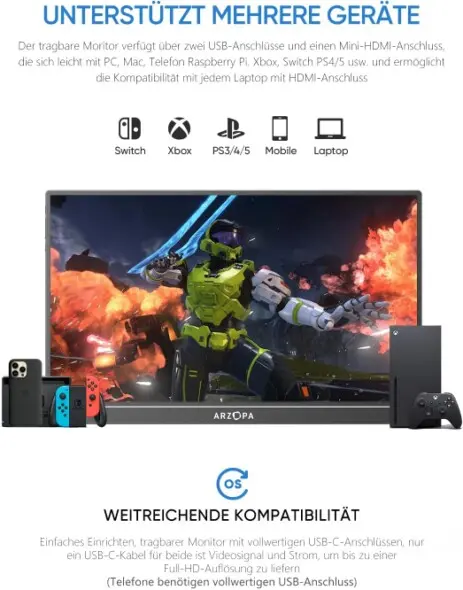 Arbeite mit mehreren Bildschirmen